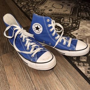 Blue converse